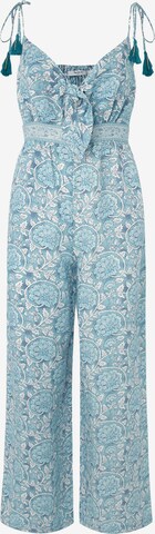 Pepe Jeans - Jumpsuit ' MATILDE ' en azul: frente