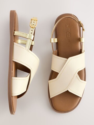 Next Sandals in Beige