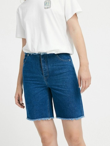 Résumé Normální Kalhoty ' BonnieRS ' – modrá: přední strana