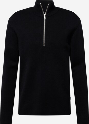 NN07 - Pullover 'Harald' em preto: frente