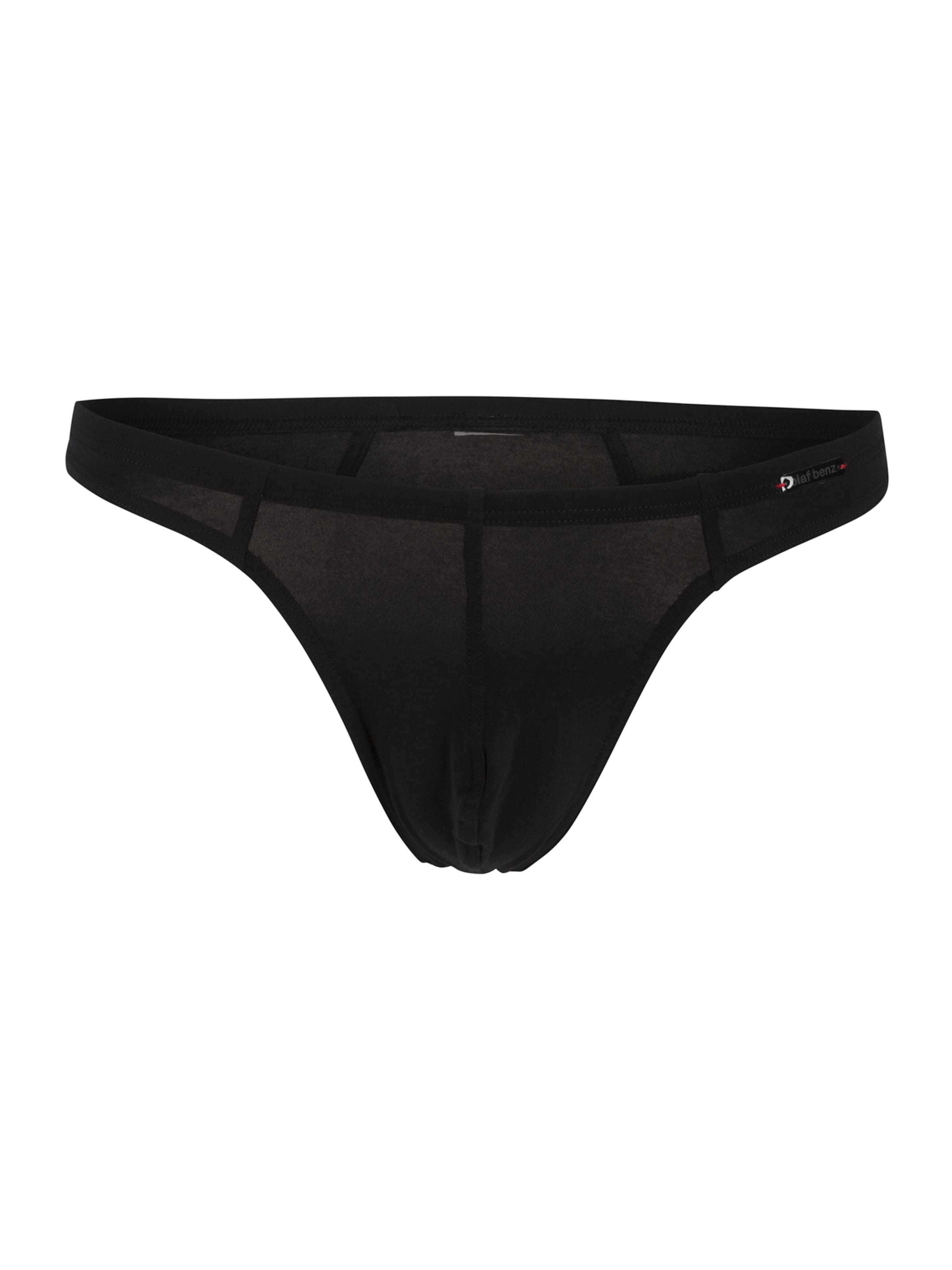 Slip Olaf Benz en noir : devant