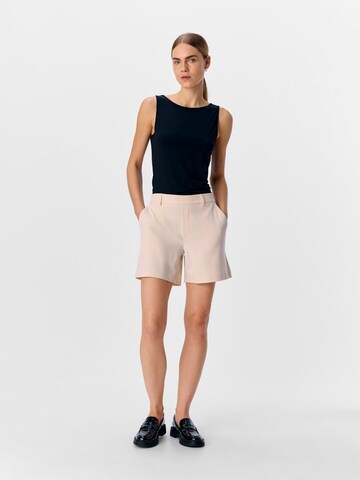 regular Pantaloni 'OBJLisa' di OBJECT in beige