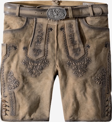 STOCKERPOINT Klederdracht broek 'Artur' in Bruin: voorkant