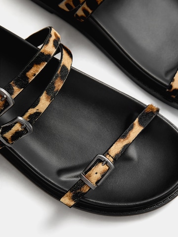 Mule Pull&Bear en beige