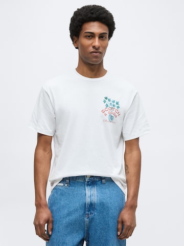 SCOTCH & SODA T-shirt i vit
