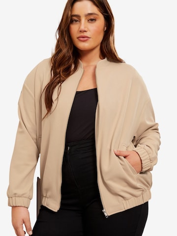 Friends Like These Välikausitakki värissä beige: etupuoli