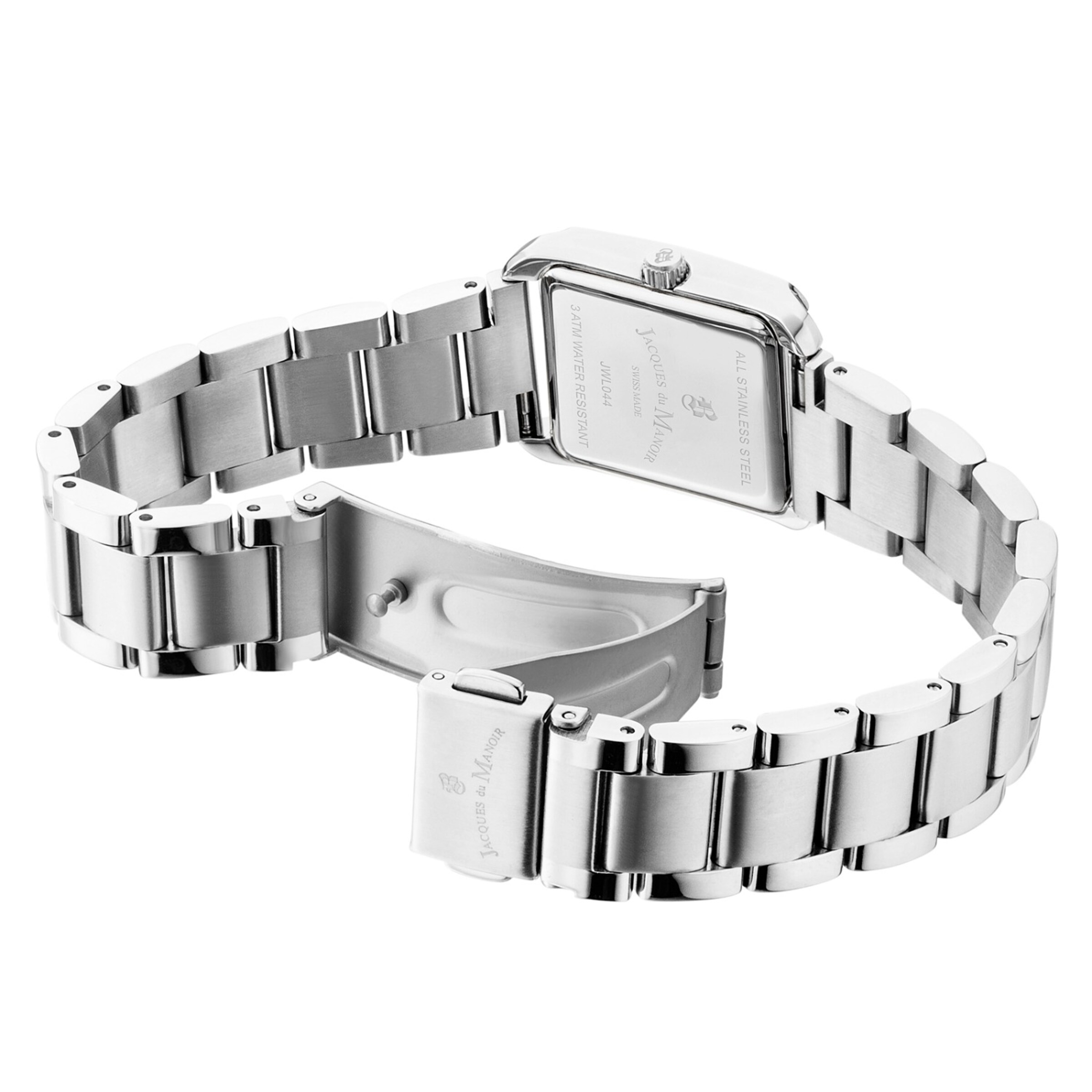 Jacques du Manoir Uhr in Silber