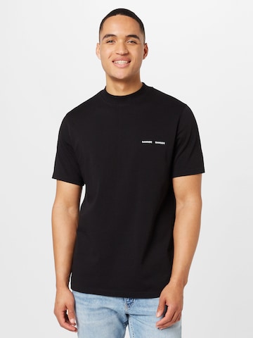 Samsøe Samsøe Regular fit T-shirt 'Norsbro' i svart: framsida