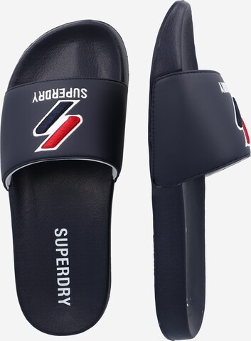 Flip-flops de la Superdry pe albastru