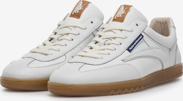 Sneaker bassa 'DE ZALER 01' di Floris van Bommel in bianco: frontale