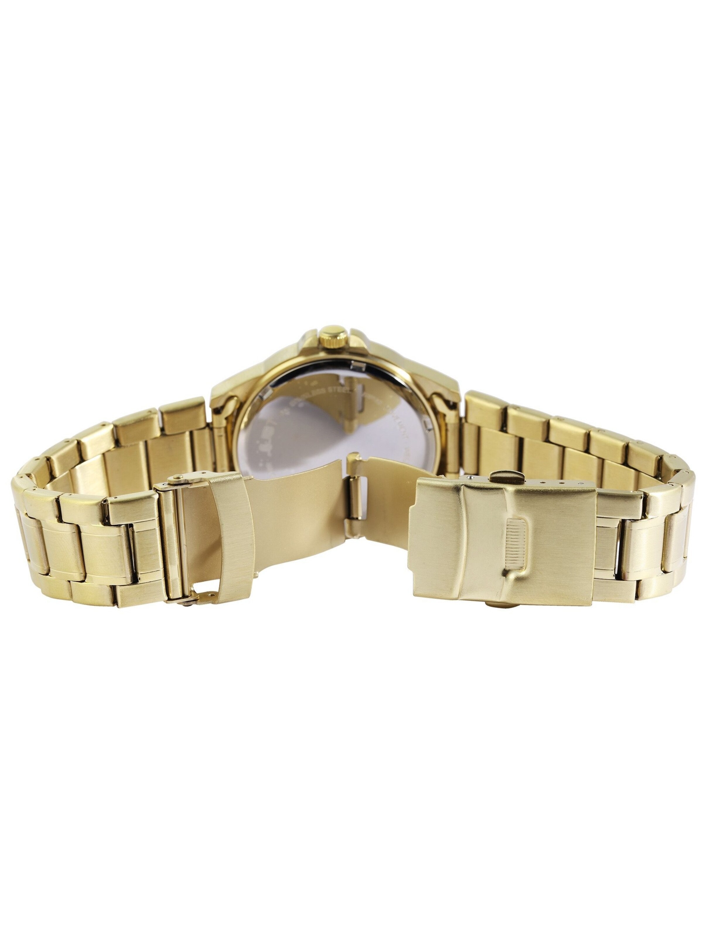JUST Analog Watch 'Baroon, Datumsanzeige' in Gold