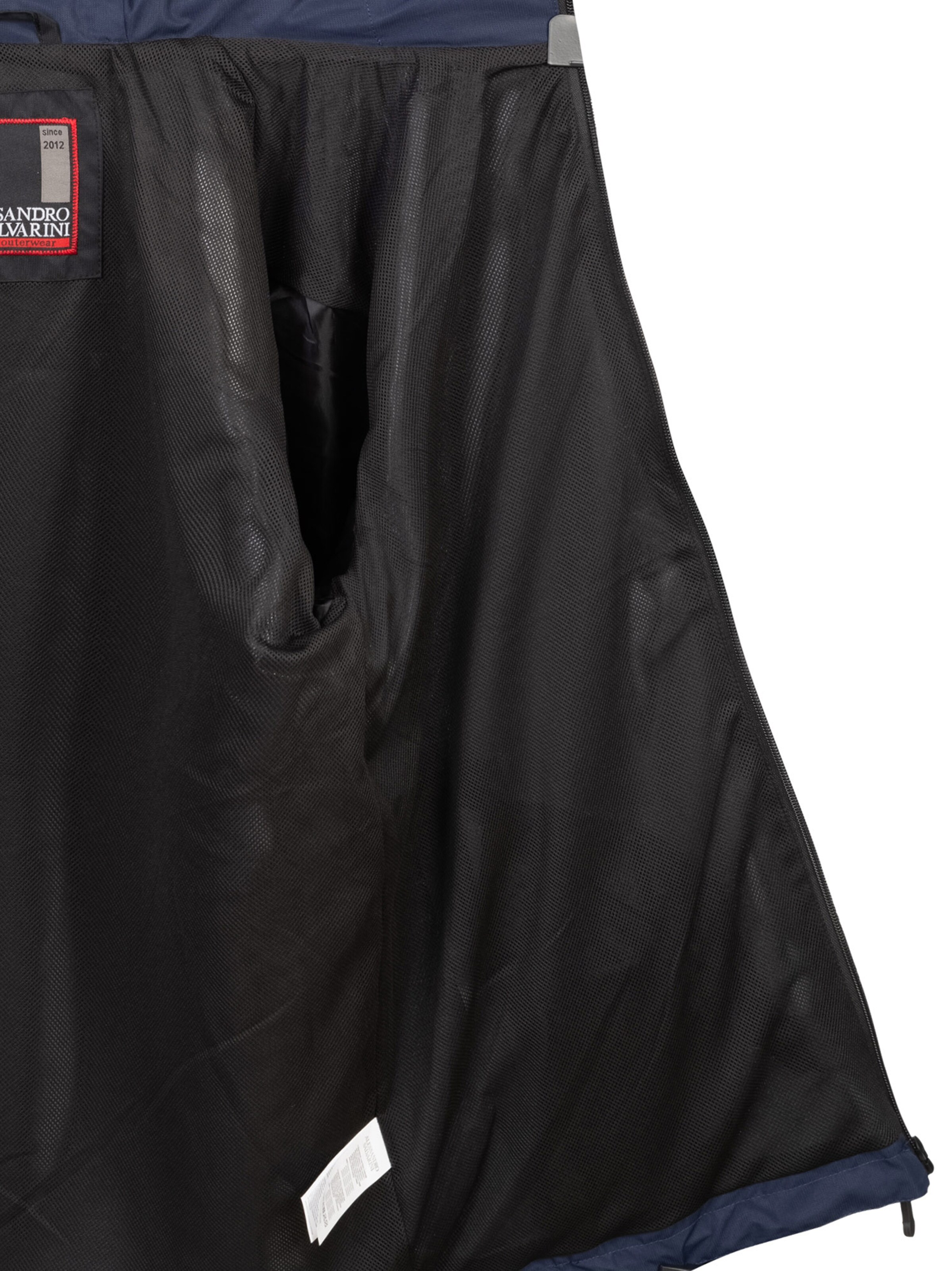 Alessandro Salvarini Functionele jas in Blauw