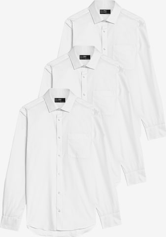 Marks & Spencer Slim fit Overhemd in Wit: voorkant