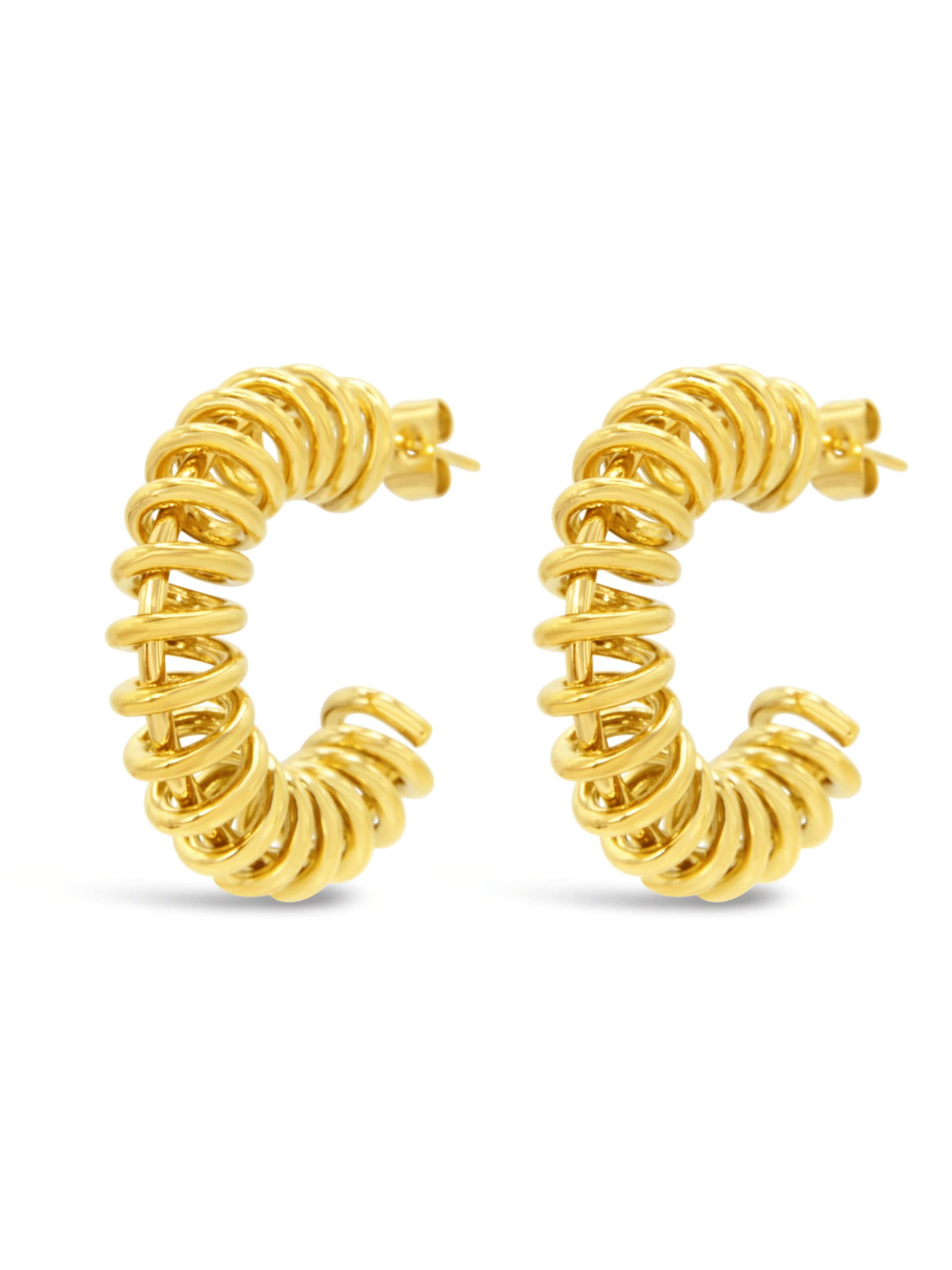 ARS-ARGENTI Earrings 'TOMORROWLAND' in Gold: front