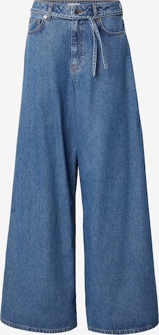 Kamila Šikl Loosefit Jeans in Blauw: voorkant