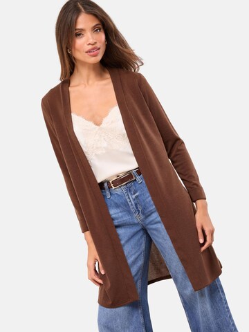 Lipsy - Cárdigan en marrón: frente