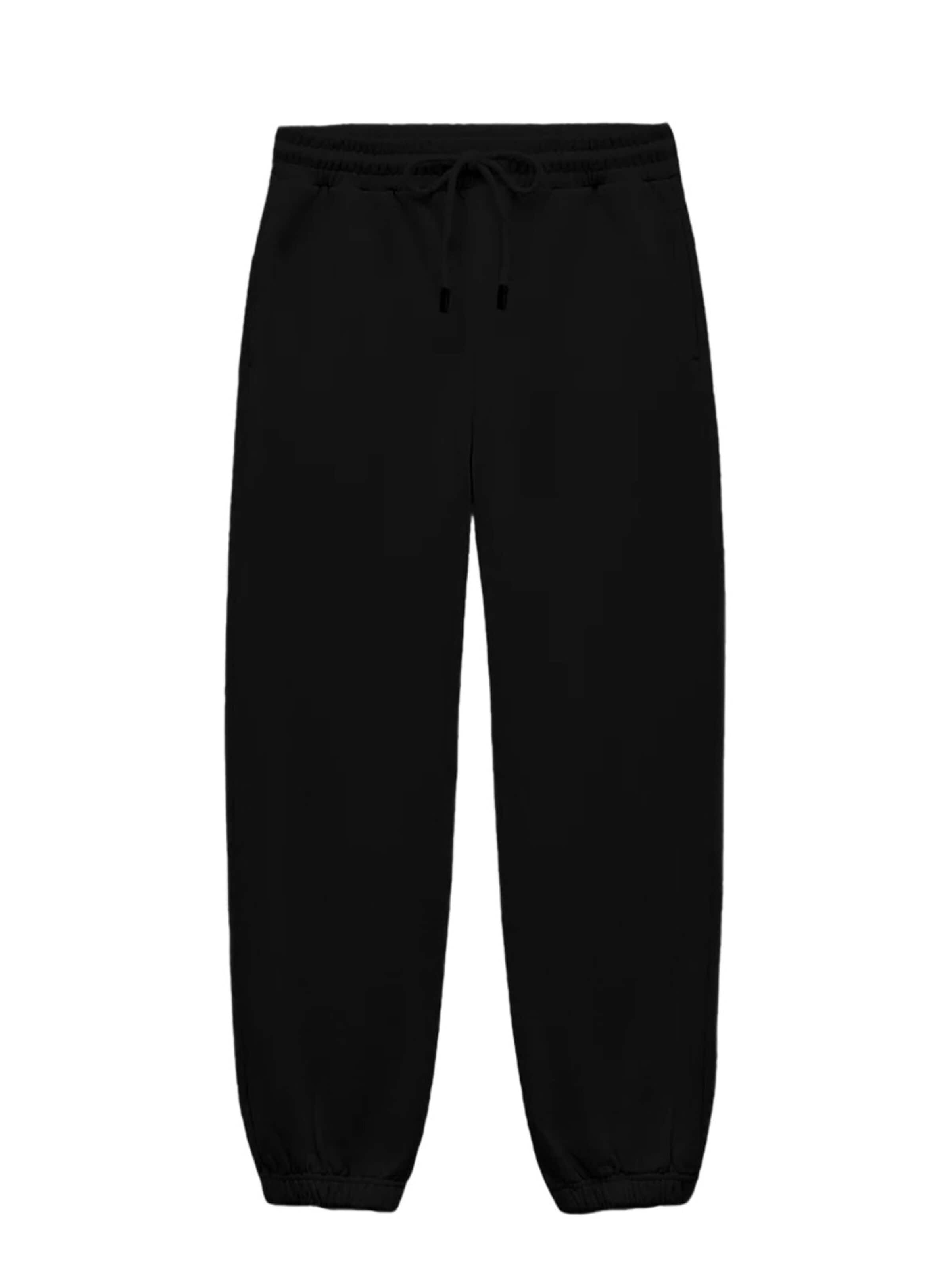 UNIQVIBE Tapered Broek in Zwart