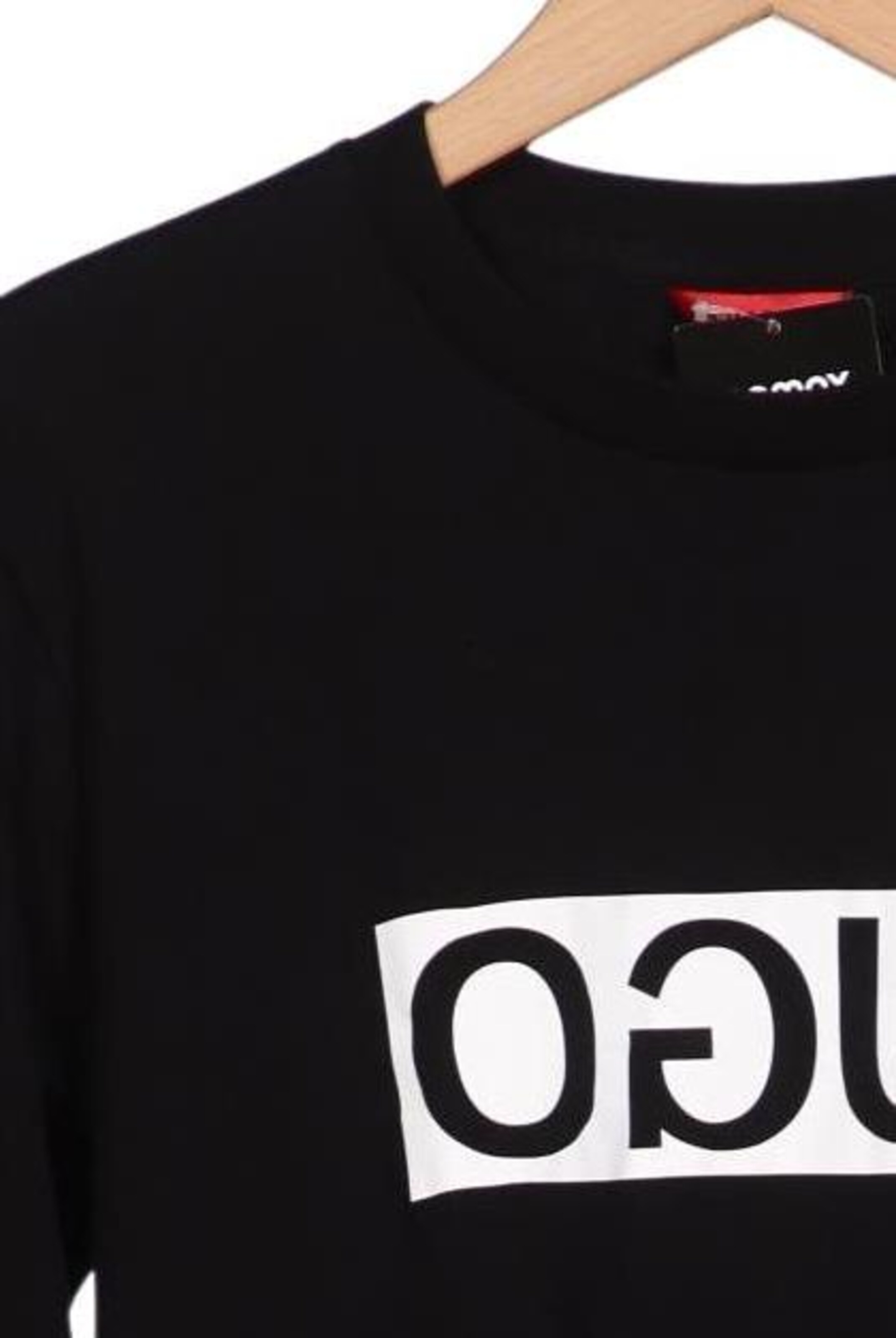 HUGO Sweatshirt & Zip-Up Hoodie in S in Black