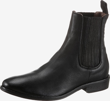 A.S.98 Chelseaboot in Black: front