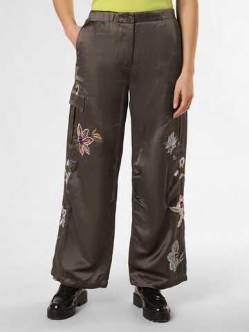 Cambio Regular Pants ' Morgan ' in Green: front