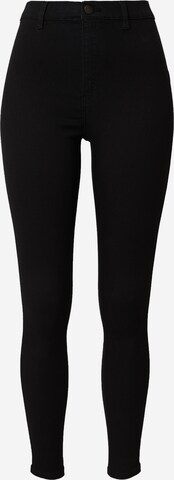 TOPSHOP Skinny Jeans 'Joni' in Zwart: voorkant