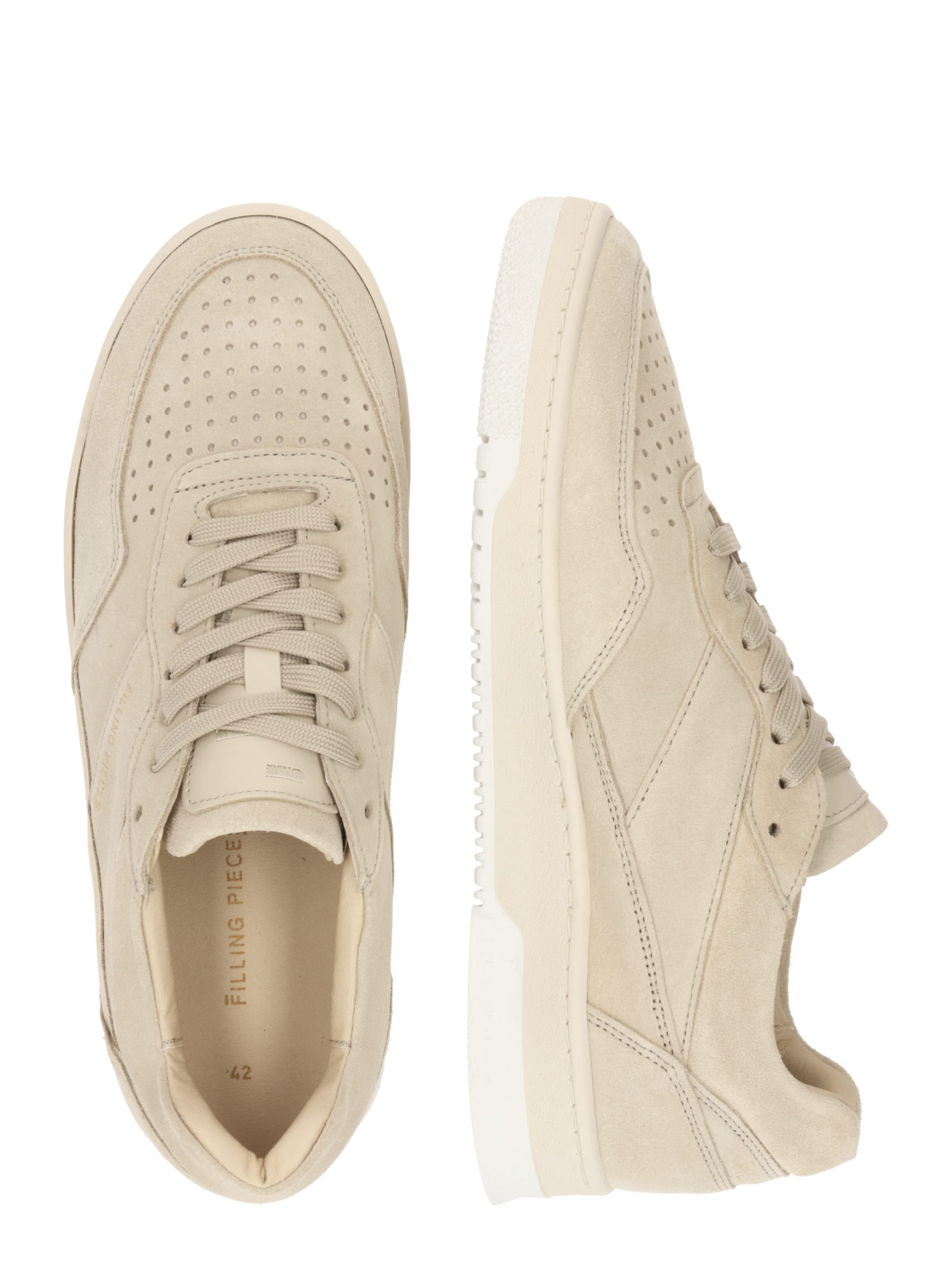 Filling Pieces Platform trainers 'Ace' in Beige
