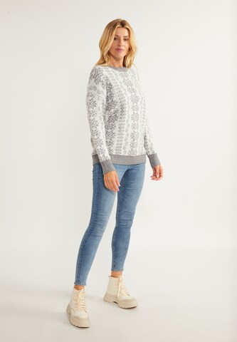 usha BLUE LABEL Sweater 'Lynnea' in Grey