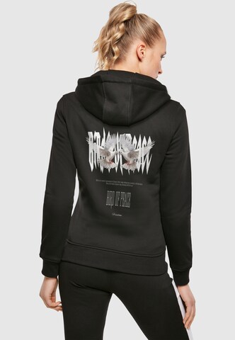 Merchcode Sweatshirt 'Birds Of Peace 2' in Schwarz: Vorderseite