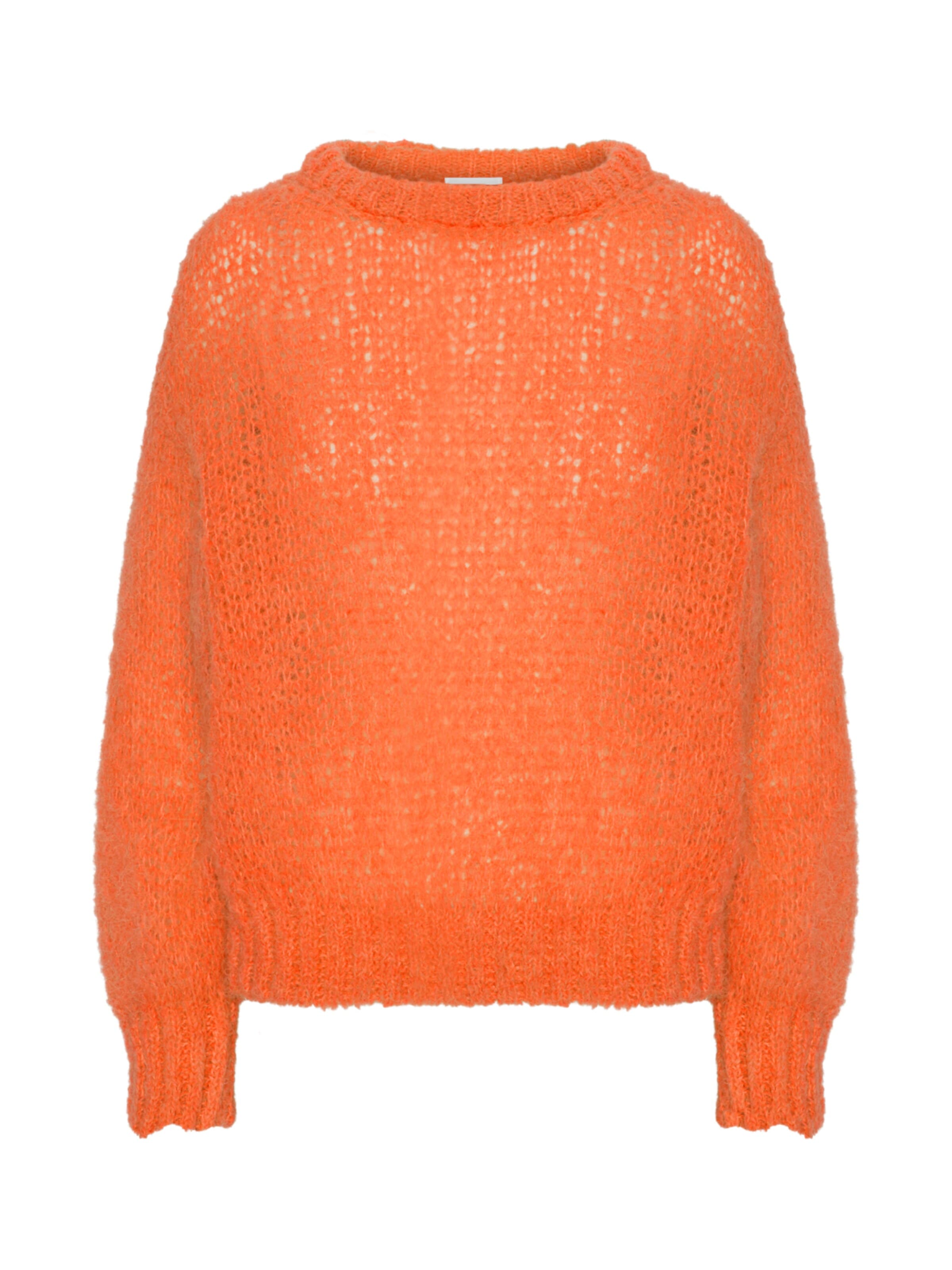 americandreams Oversized Sweater 'Leonnie' in Orange: front