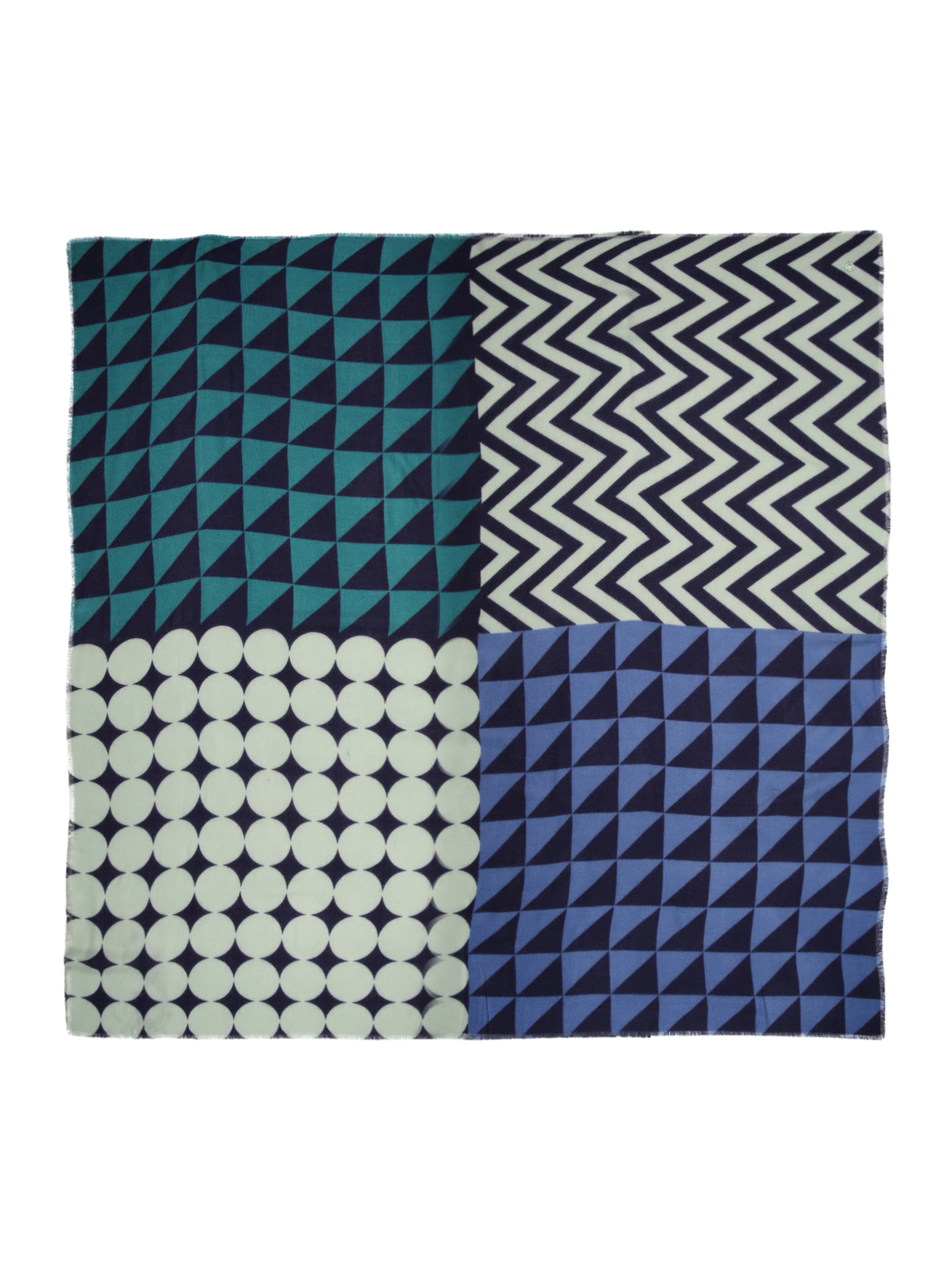 CODELLO Doek in Blauw: voorkant