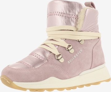 BULLBOXER Snow Boots in Pink: front