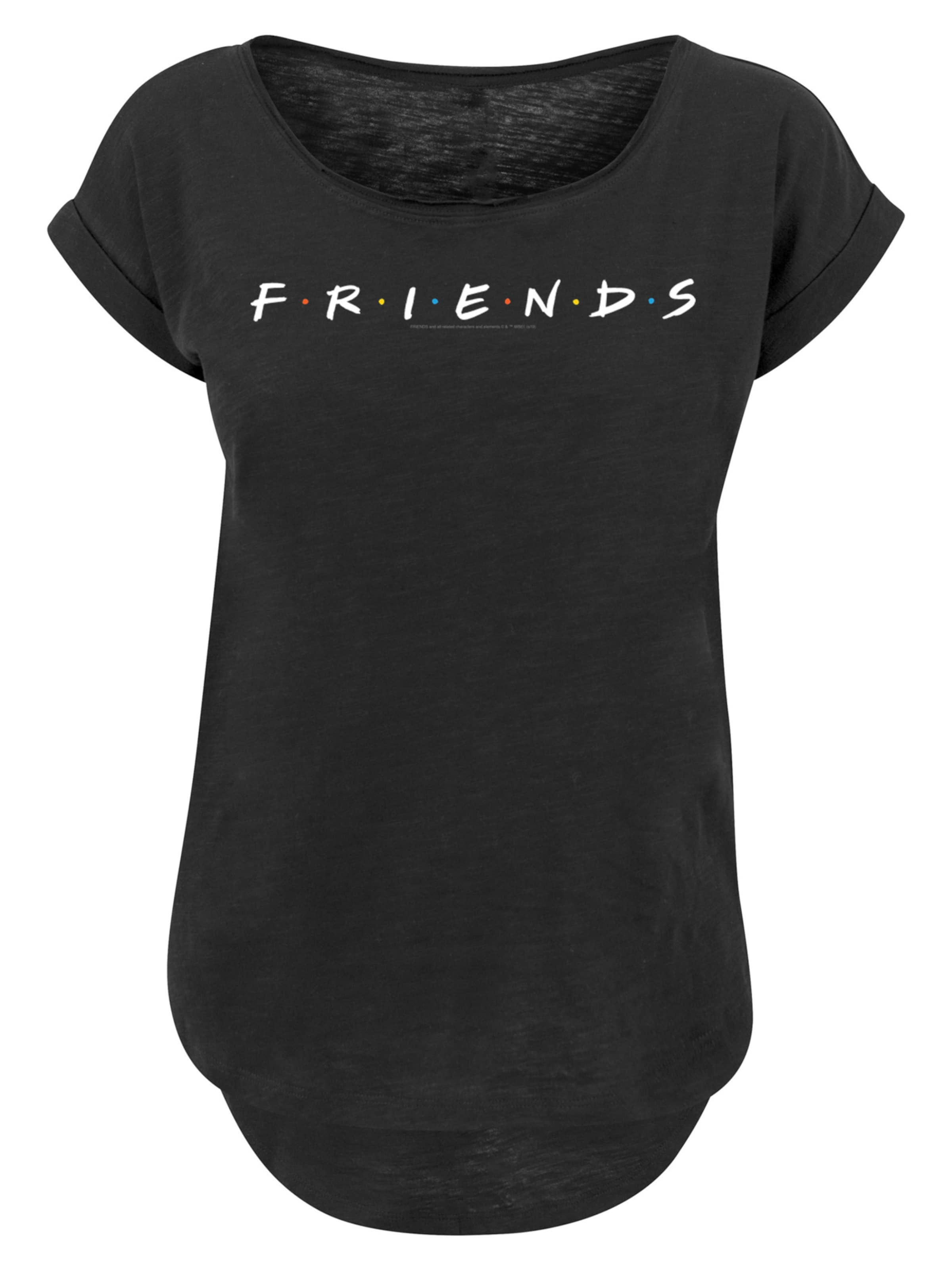 Frauen Shirts & Tops F4NT4STIC Shirt 'FRIENDS TV Serie Text Logo' in Schwarz - IR25531 Frauen Shirts & Tops F4NT4STIC Shirt 'FRIENDS TV Serie Text Logo' in Schwarz - IR25531