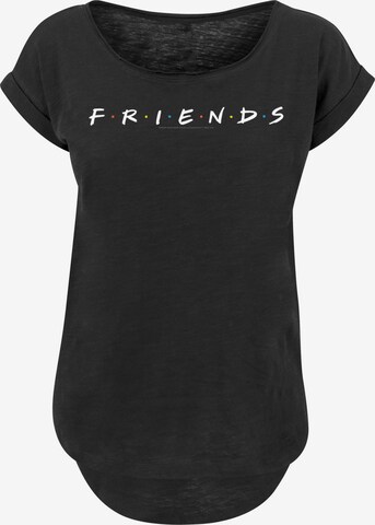 T-shirt 'Friends' F4NT4STIC en noir : devant