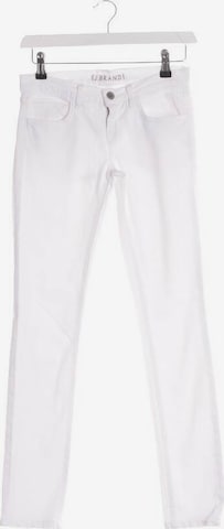 J Brand Jeans in 24 in White: front