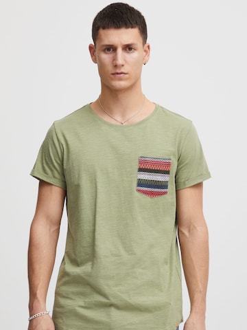 BLEND - Camisa 'Elandro' em verde: frente