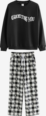 Next Pyjama värissä musta: etupuoli
