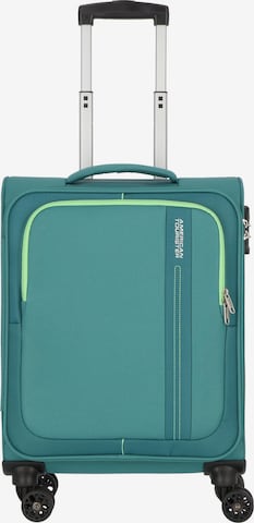 American Tourister Trolley 'Sea Seeker' in Blau: Vorderseite