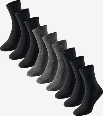 Chaussettes uncover by SCHIESSER en gris : devant