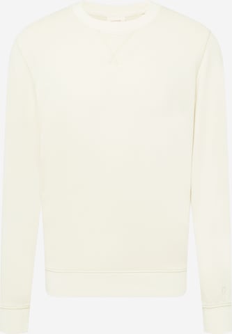 Sweat-shirt s.Oliver en beige : devant