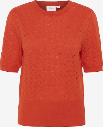 SAINT TROPEZ Pullover 'KarnaSZ' in Orange: Vorderseite