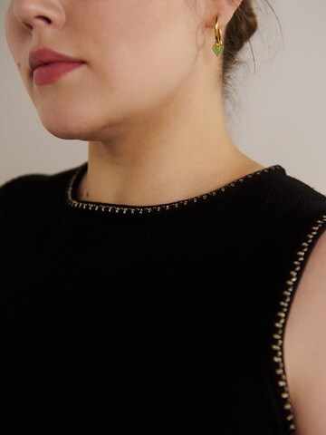 Guido Maria Kretschmer Curvy Knit dress 'Mirell' in Black