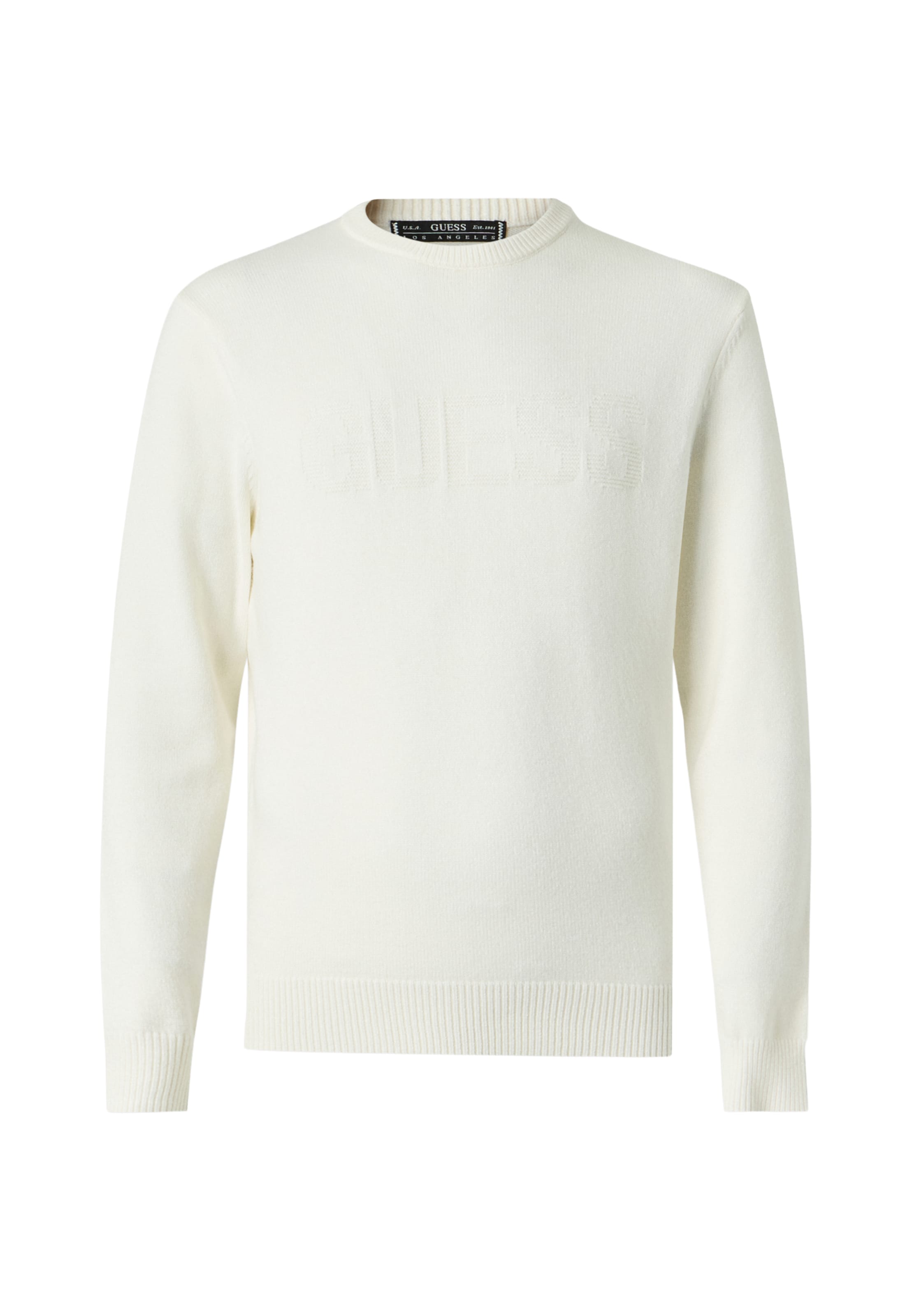 Pull-over 'Noburo' GUESS en beige : devant