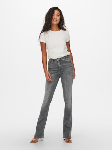 ONLY Flared Jeans 'Paola' in Grau
