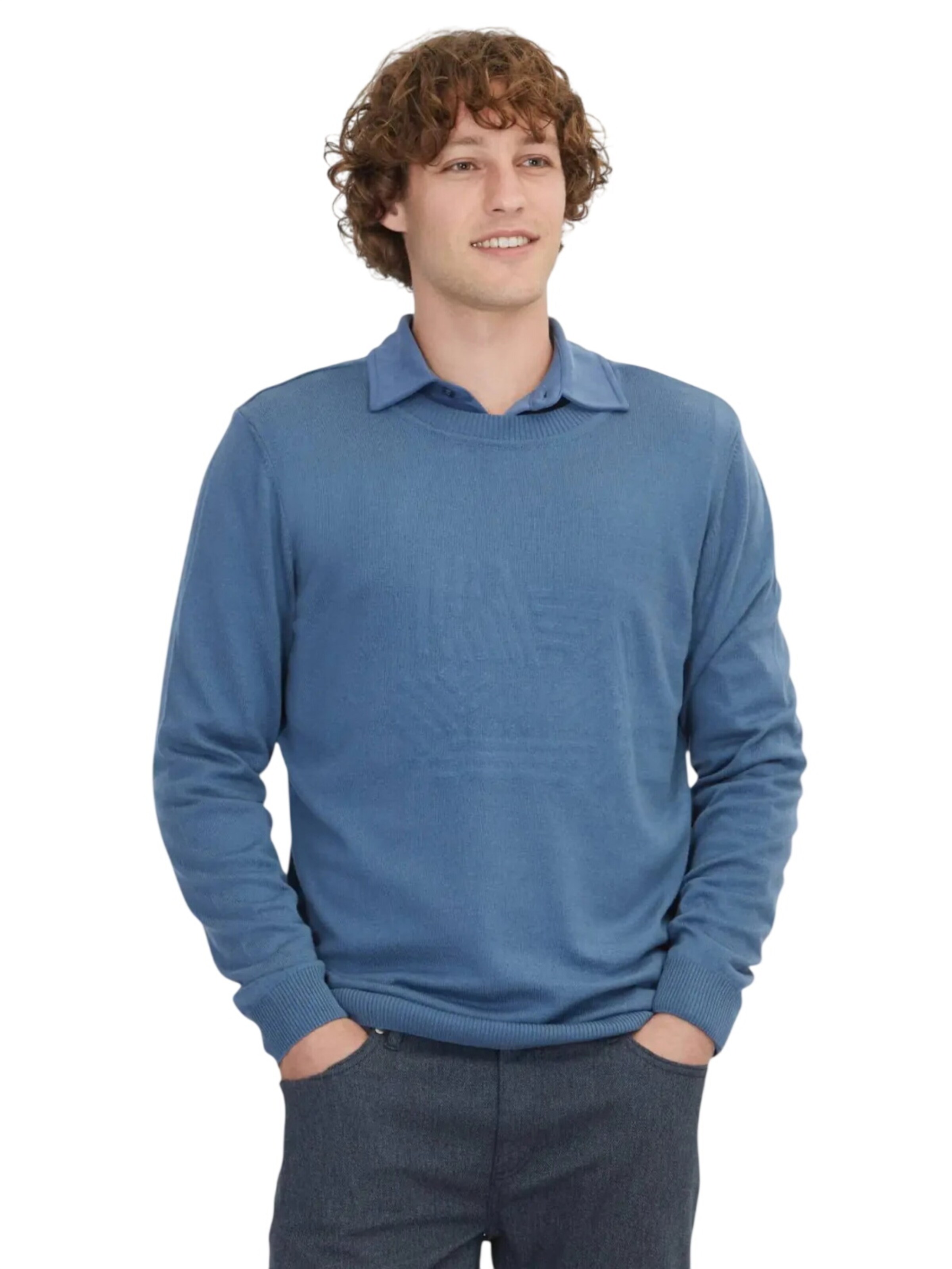 Pull-over KİP en bleu : devant