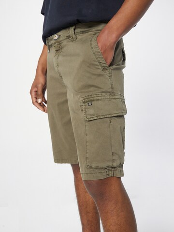 Regular Pantalon cargo No Excess en vert