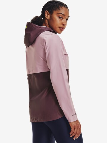 UNDER ARMOUR Outdoor jacket 'Strike' in Purple