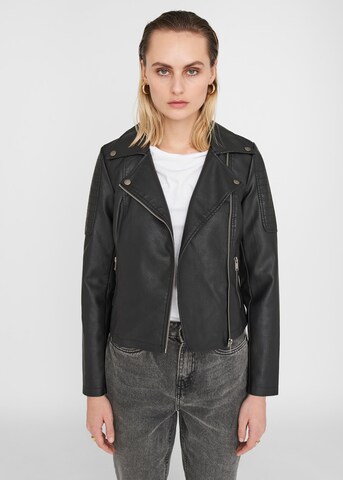 Veste mi-saison 'Rebel' Noisy may en noir : devant