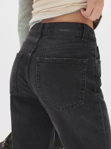 Coupe slim Jean Pull&Bear en noir