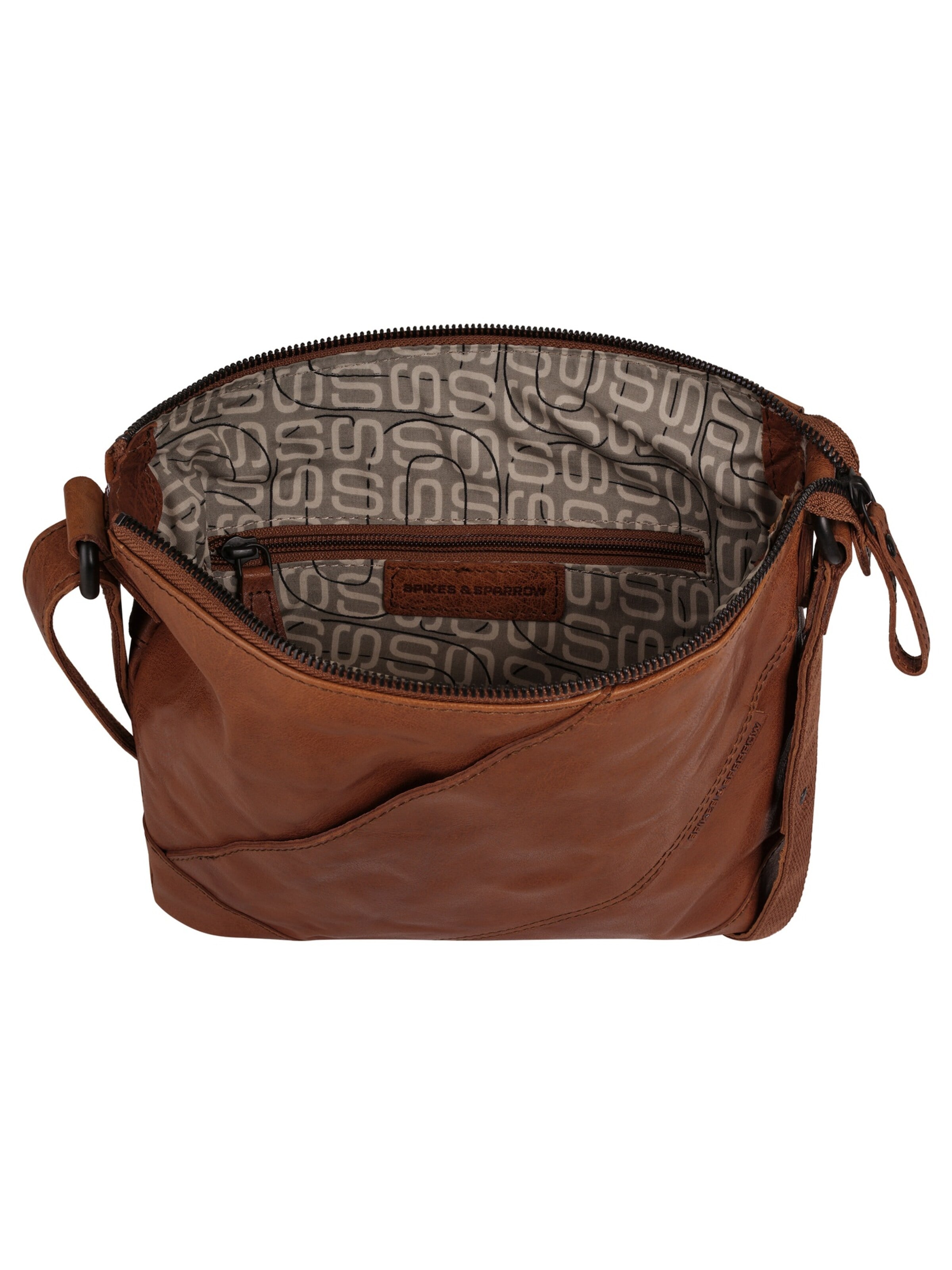Spikes & Sparrow Crossbody Bag in Brown