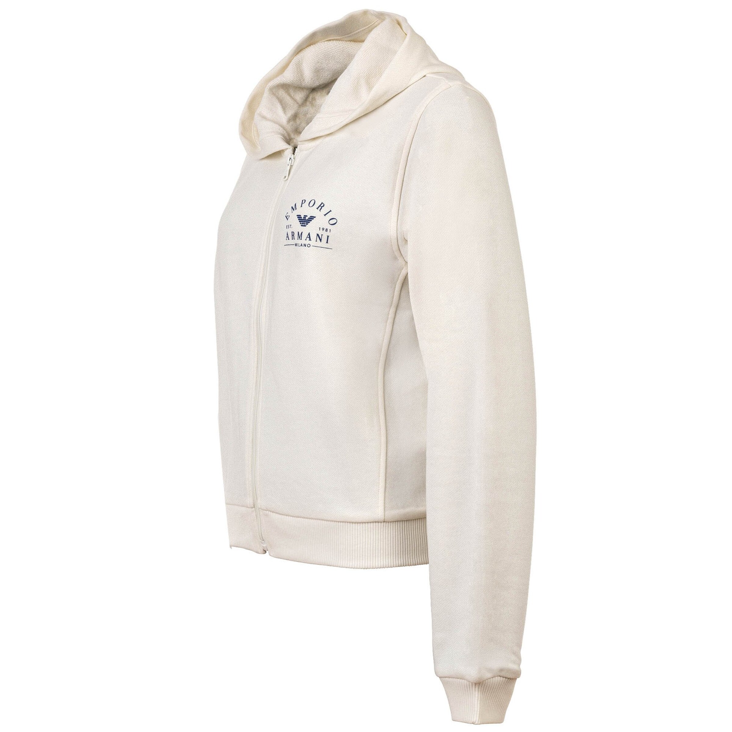 Emporio Armani Bluzka sportowa w kolorze biały